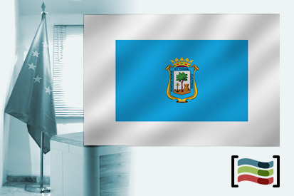 Bandera de Huelva para despacho