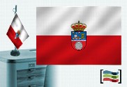  Tovaglia ricamata bandiera della Cantabria