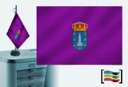  Bandeira de Coruña Toalha de Mesa Bordada