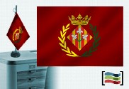  Bandiera della tovaglia ricamata Lleida