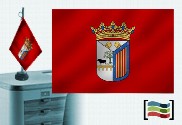 Bandera de Salamanca sobremesa bordada