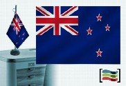 Tovaglia ricamata bandiera della Nuova Zelanda