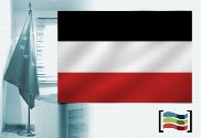 Bandeira da Alto Volta para despacho