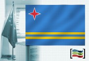 Bandiera Aruba per l'ufficio