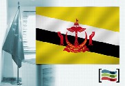 Bandeira da Brunei para despacho