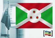 Bandiera Burundi per l'ufficio