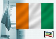 Bandera de Costa de Marfil para despacho