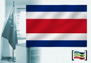 Bandiera Costa Rica per l'ufficio
