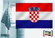 Bandeira da Croácia para despacho