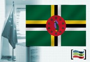 Bandera de Dominica para despacho