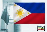 Bandeira da Filipinas para despacho