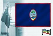 Bandiera Guam per l'ufficio