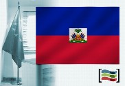 Bandeira da Haiti para despacho