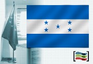 Bandiera Honduras per l'ufficio