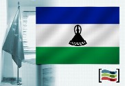 Bandiera Lesotho per l'ufficio