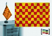  Bandeira da toalha de mesa bordada de Tarragona