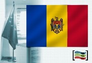 Bandera de Moldavia para despacho