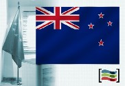 Bandeira da Nova Zelândia para despacho