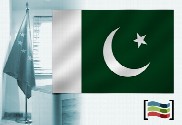 Bandera de Pakistán para despacho