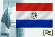 Bandera de Paraguay para despacho