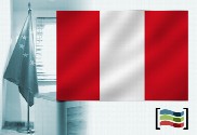 Bandera de Perú para despacho