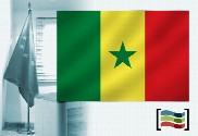 Bandera de Senegal para despacho