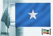Bandeira da Somália para despacho