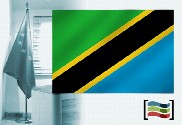 Bandera de Tanzania para despacho
