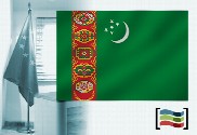 Bandera de Turkmenistán para despacho