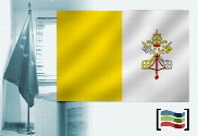 Bandeira da Vaticano para despacho