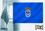 Bandiera Oviedo per l'ufficio