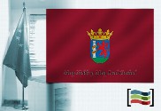 Bandeira da Badajoz para despacho