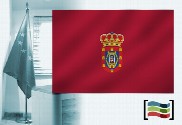 Bandiera Ciudad Real per l'ufficio