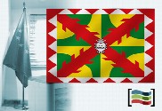 Bandiera Huesca per l'ufficio