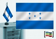 Bandeira de Honduras Toalha de Mesa Bordada