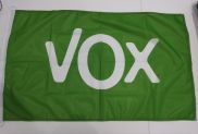 Drapeau de VOX verde