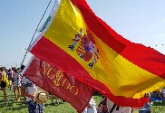Bandeira de Espanha C/E