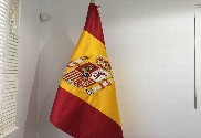 Bandera de España para despacho